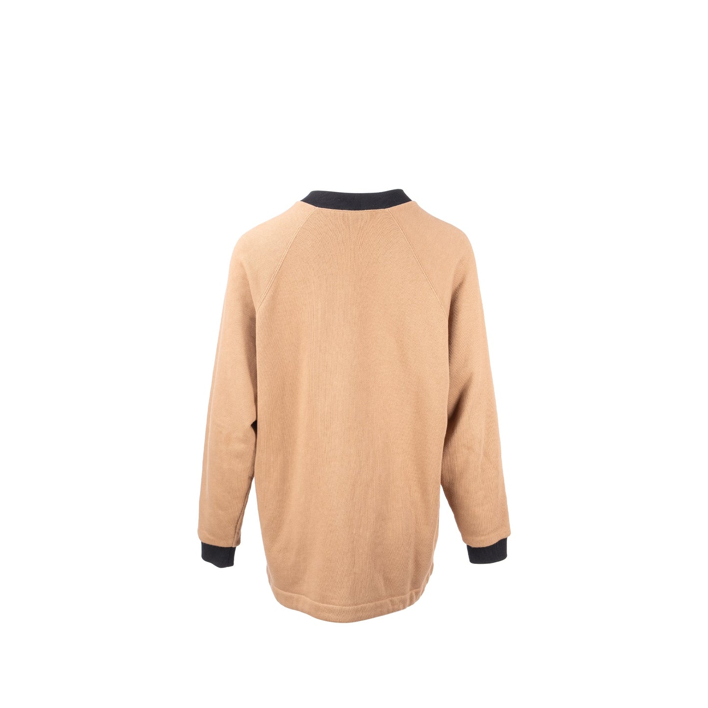 GUCCI Size Vintage Logo Sweatshirt Cotton Carmel/Multicolour