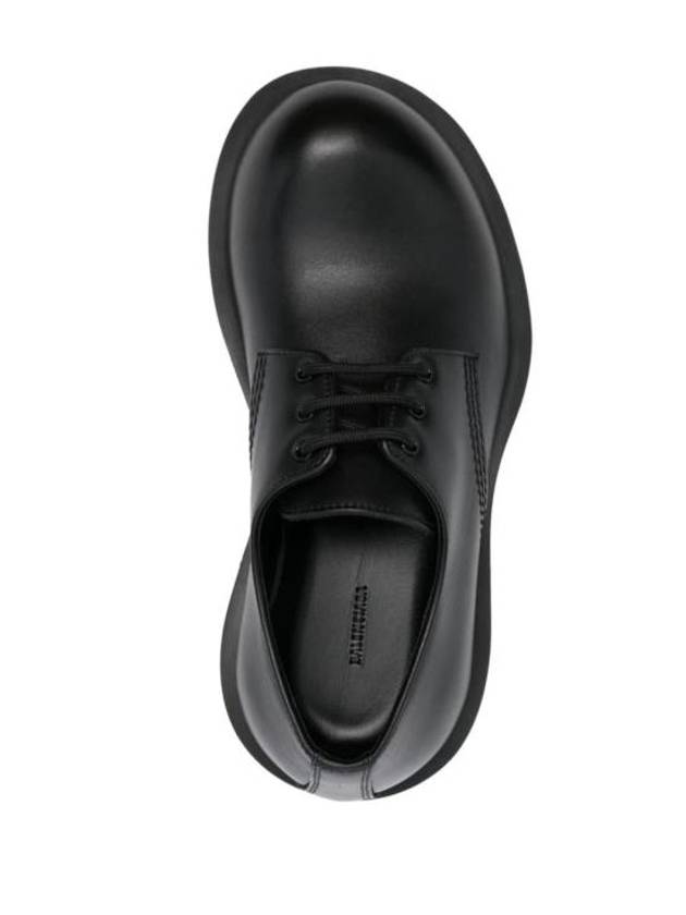 Luxury Balenciaga Trending 2025 Hummer Leather Derby Black