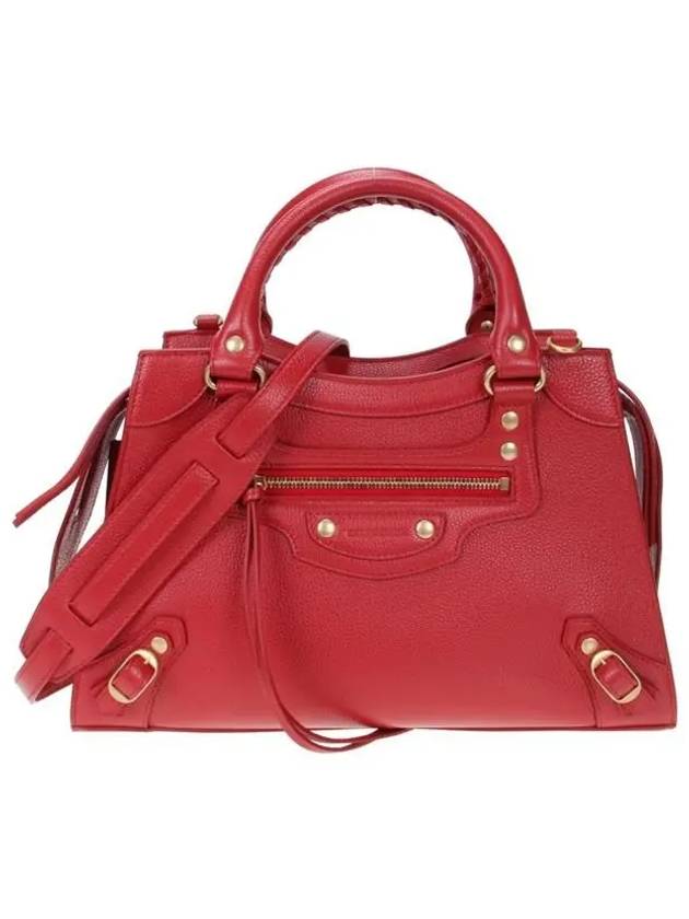 Luxury Balenciaga Trending 2025 Neo Classic Small Tote Bag Red