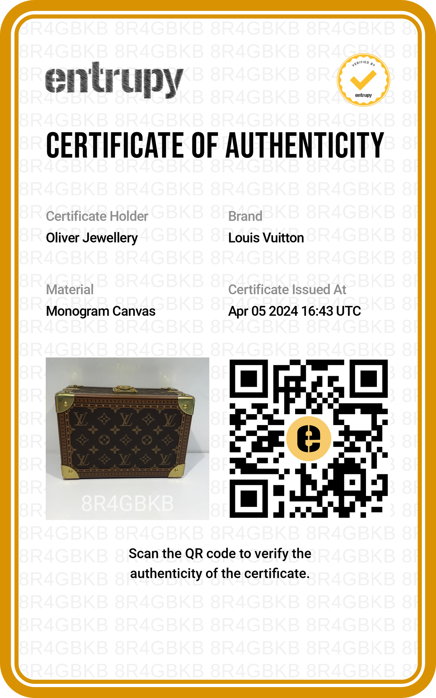 Louis Vuitton 2022 Monogram Coffret Tresor 24