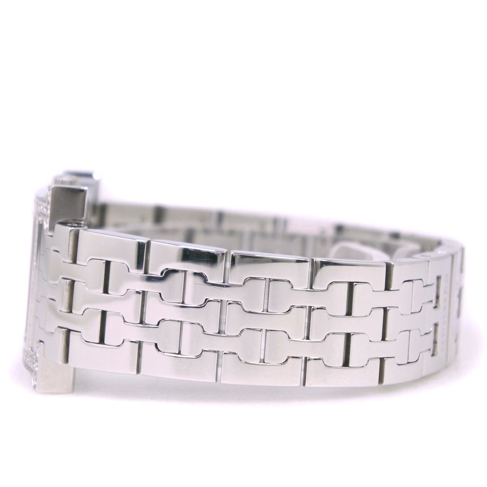 HERMES Watches Quartz HH1.230  Stainless Steel clear Bezel Diamond H watch white dial Women