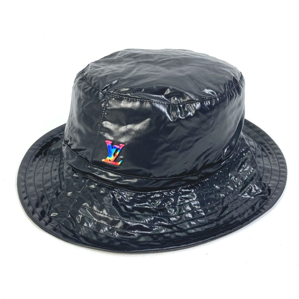 LOUIS VUITTON hat MP2877 Nylon black virgil abloh series Bone LV2054 Women TU