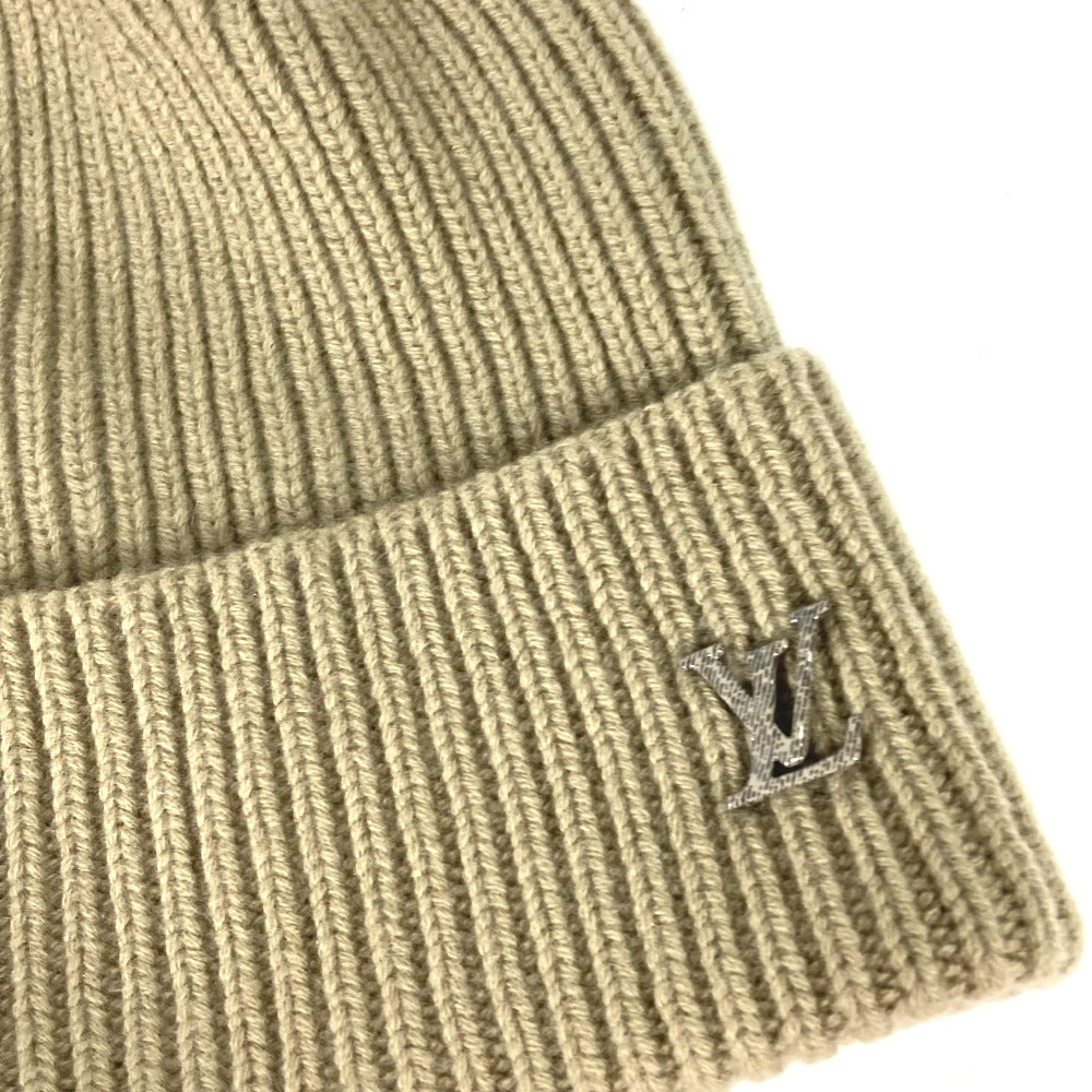LOUIS VUITTON Knit hat M77971 cashmere beige beanie hat knit hat knit cap Beanie LV Ahead Women