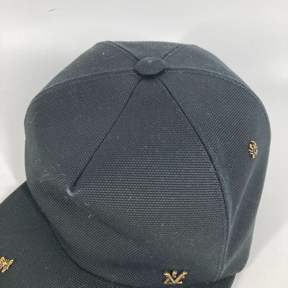 LOUIS VUITTON cap MP2481 cotton black Casquette LV Twig