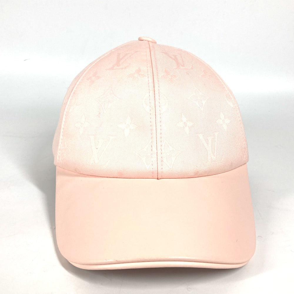 LOUIS VUITTON cap M7089L cotton pink Monogram Cap/LV First L