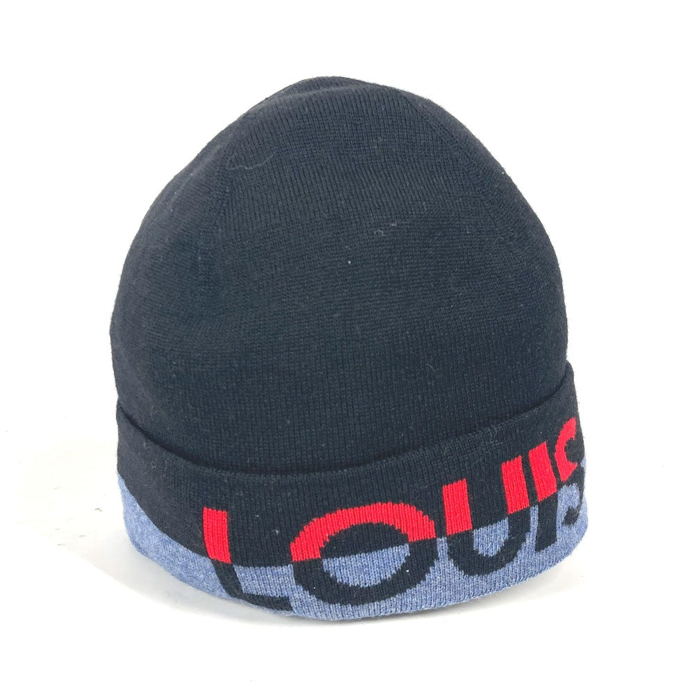 LOUIS VUITTON Knit hat M71246 wool Multi Bonnet LV Horizon Logo Beanie mens