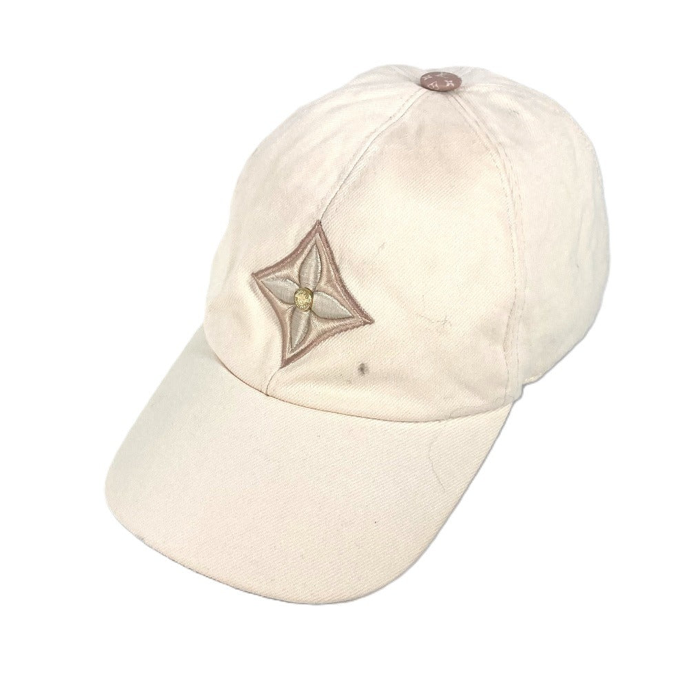 LOUIS VUITTON cap M77809 cotton beige cap lv day