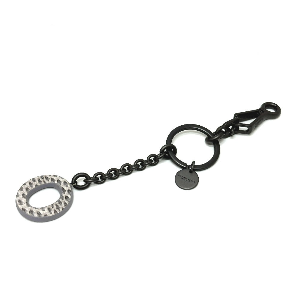 BOTTEGAVENETA key ring metal Silver Initial O