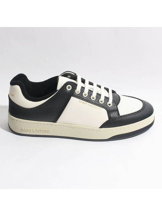 Luxury Saint Laurent Trending 2025 SL 61 Low Top Sneakers Black White