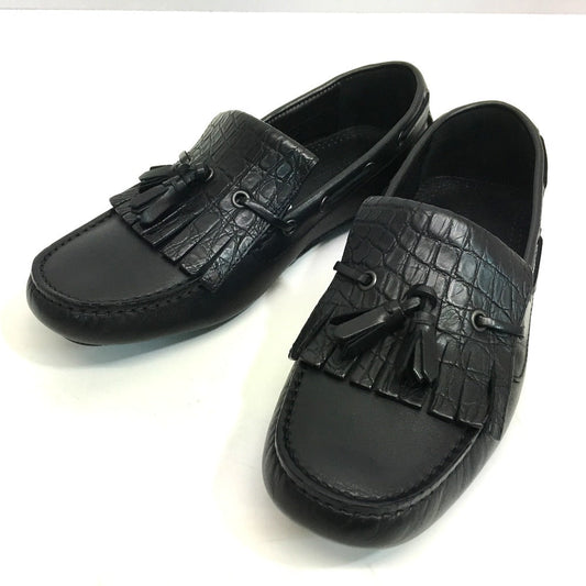 BOTTEGAVENETA Leather shoes 428434 leather black Flat shoes mens 39