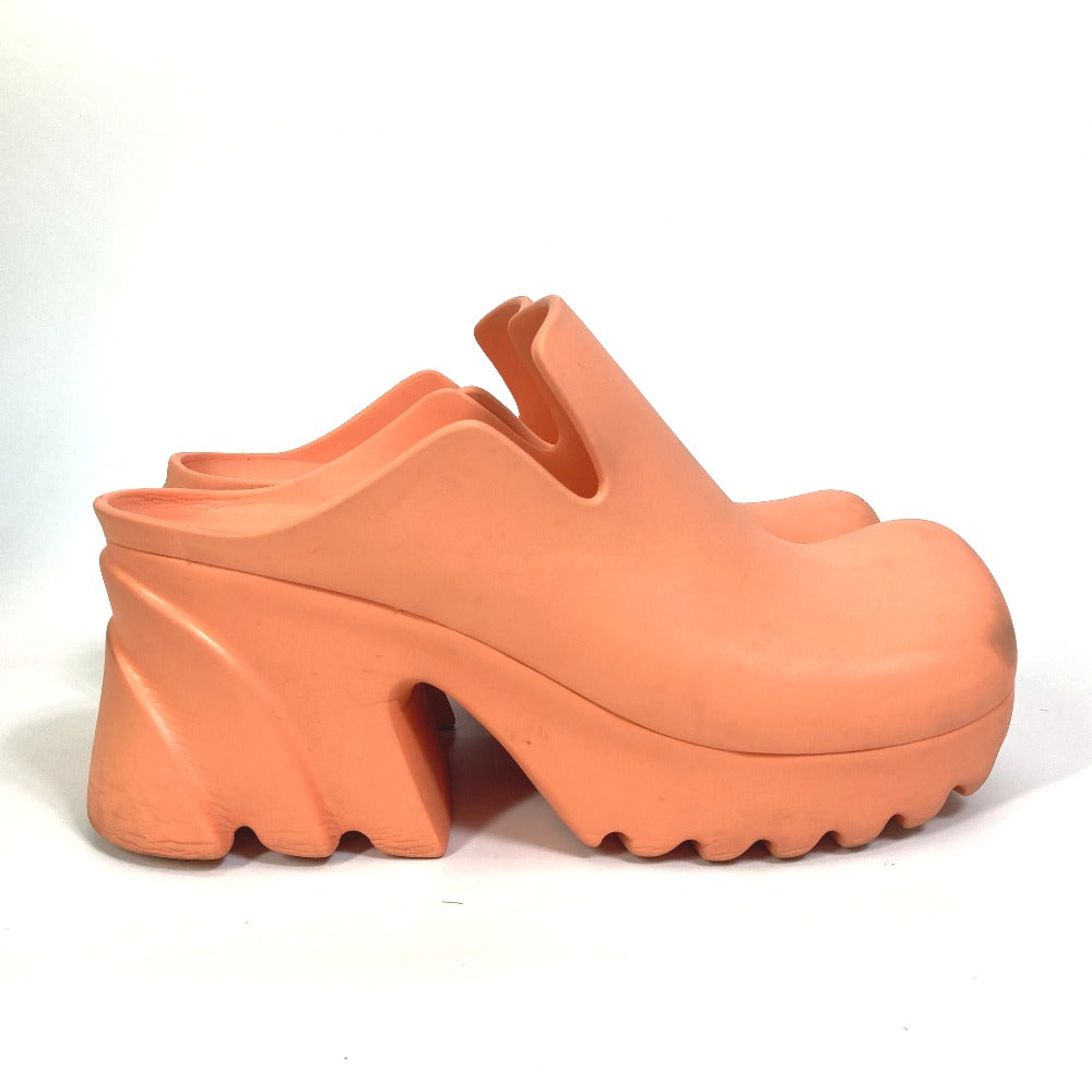 BOTTEGAVENETA Sandals 667153 rubber Orange RUBBER FLASH Plat form Women 39