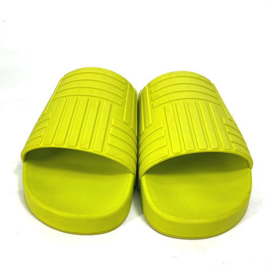 BOTTEGAVENETA Sandals 690105 rubber green shoes Slide sandals mens 40