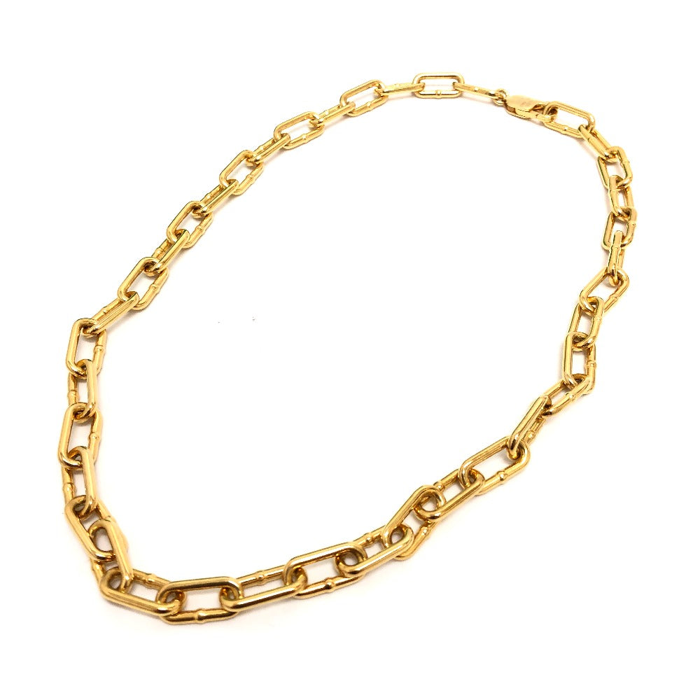 BOTTEGAVENETA Necklace SV925 Gold Metal unisex(Unisex)