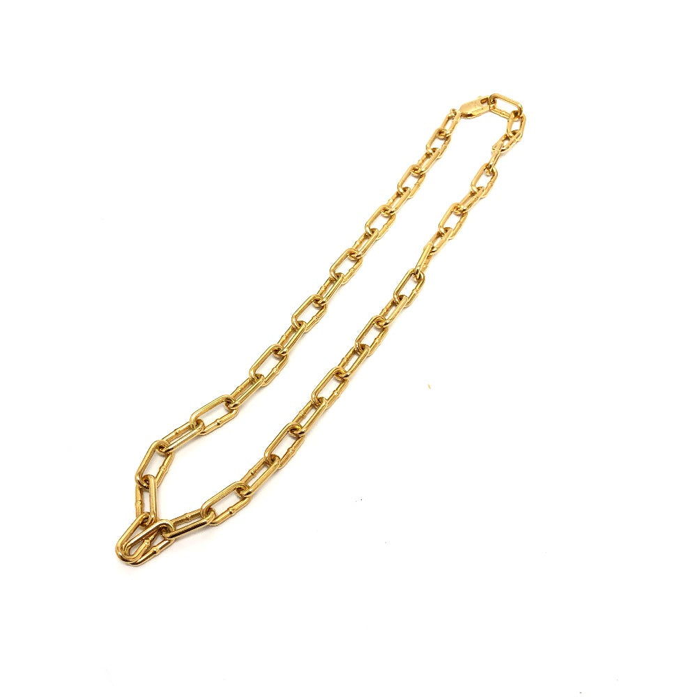 BOTTEGAVENETA Necklace SV925 Gold Metal unisex(Unisex)