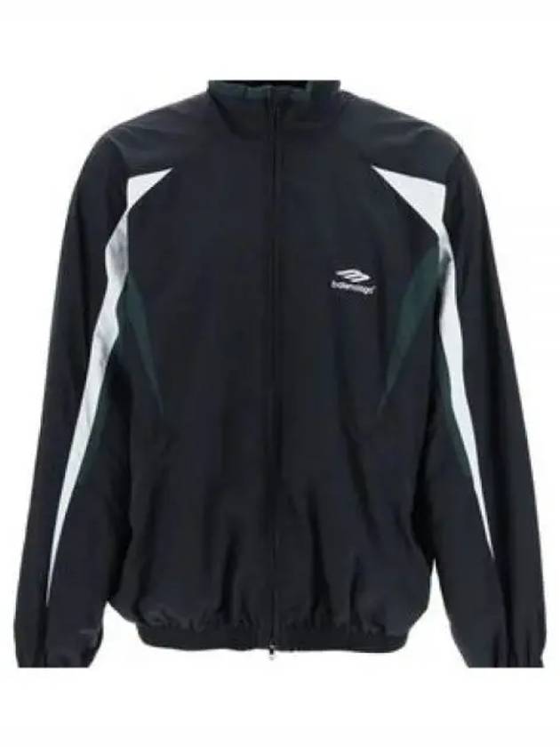 Luxury Balenciaga Trending 2025 3B Sports Icon Track Jacket Black