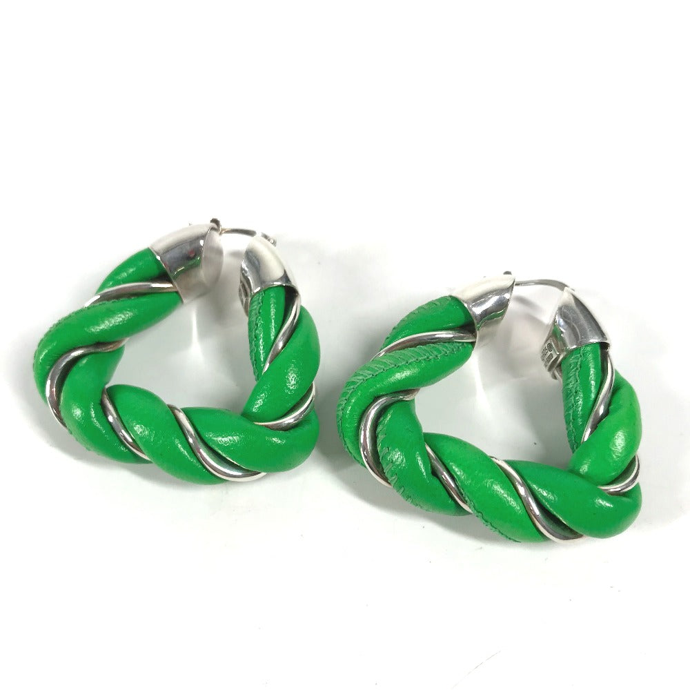 BOTTEGAVENETA Pierce leather green Parakeet Triangle Women