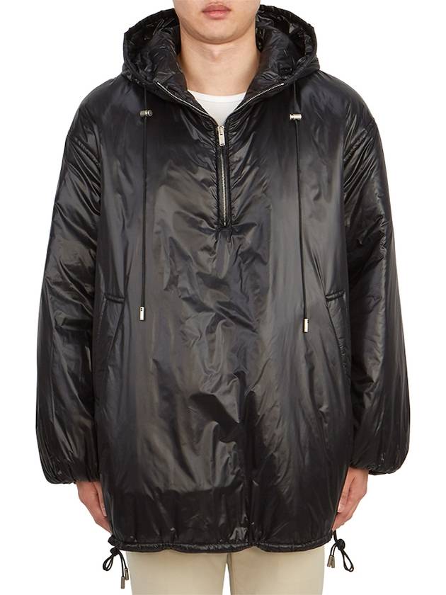 Luxury Saint Laurent Trending 2025 Cassandre Anorak Black