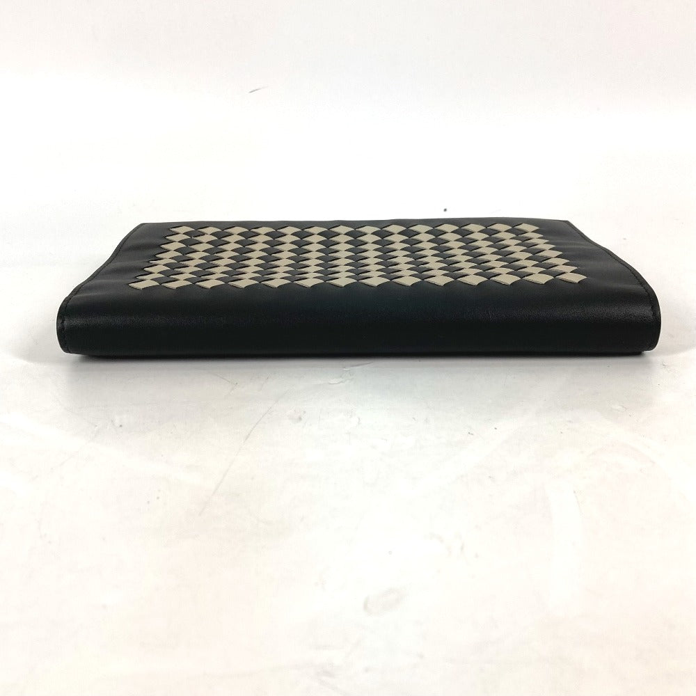 BOTTEGAVENETA Note cover leather black Memo pad Stationery INTRECCIATO mens