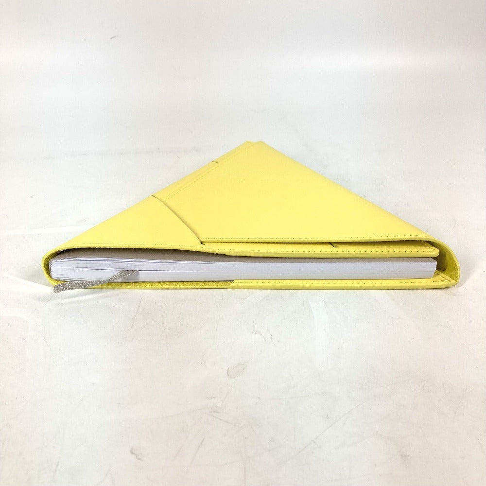 BOTTEGAVENETA Note cover leather yellow Triangle triangle mens