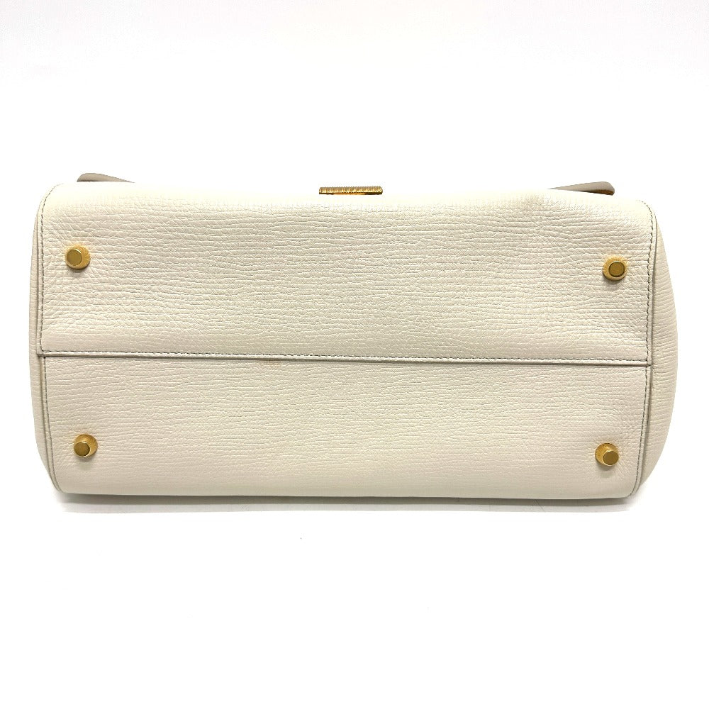 BOTTEGAVENETA Shoulder Bag leather white 410721 Palmerat Women