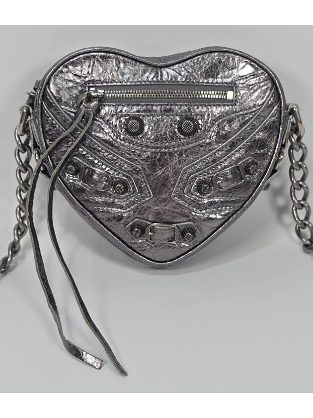 Luxury Balenciaga Trending 2025 Lecagol heart chain shoulder bag