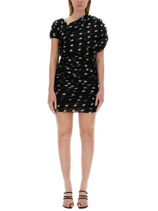 Luxury Saint Laurent Trending 2025 Midi One Piece 776449Y5I781095 P24 NOIR CRAIE