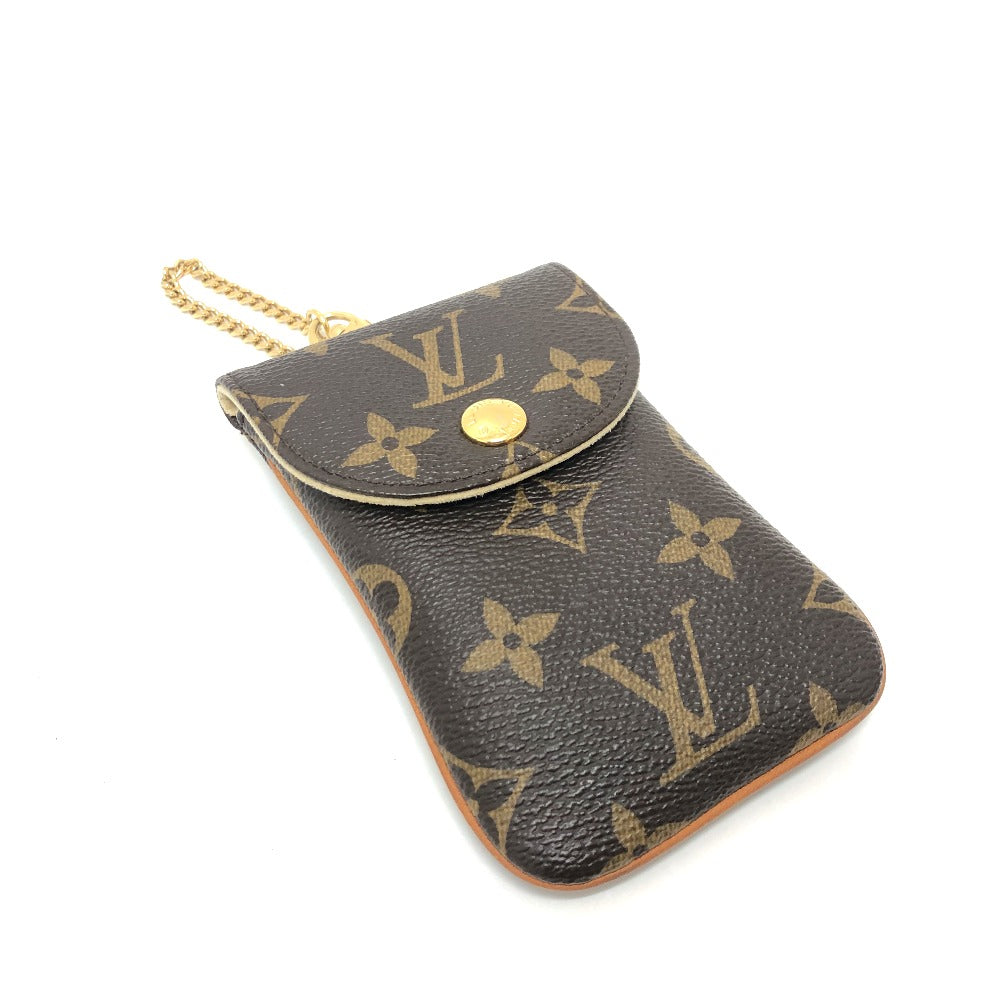 LOUIS VUITTON Mobile case M66546 Monogram canvas Brown Etui Telefonne MM Women(Unisex)