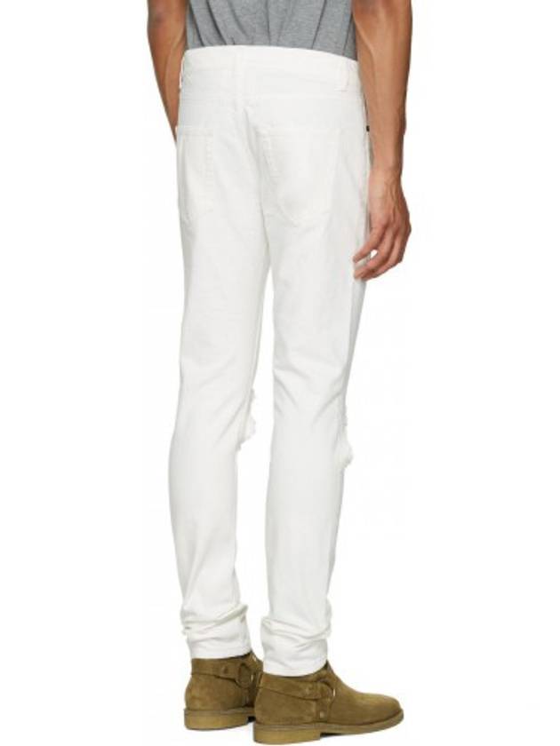 Luxury Saint Laurent Trending 2025 Moufa Skinny Jean White