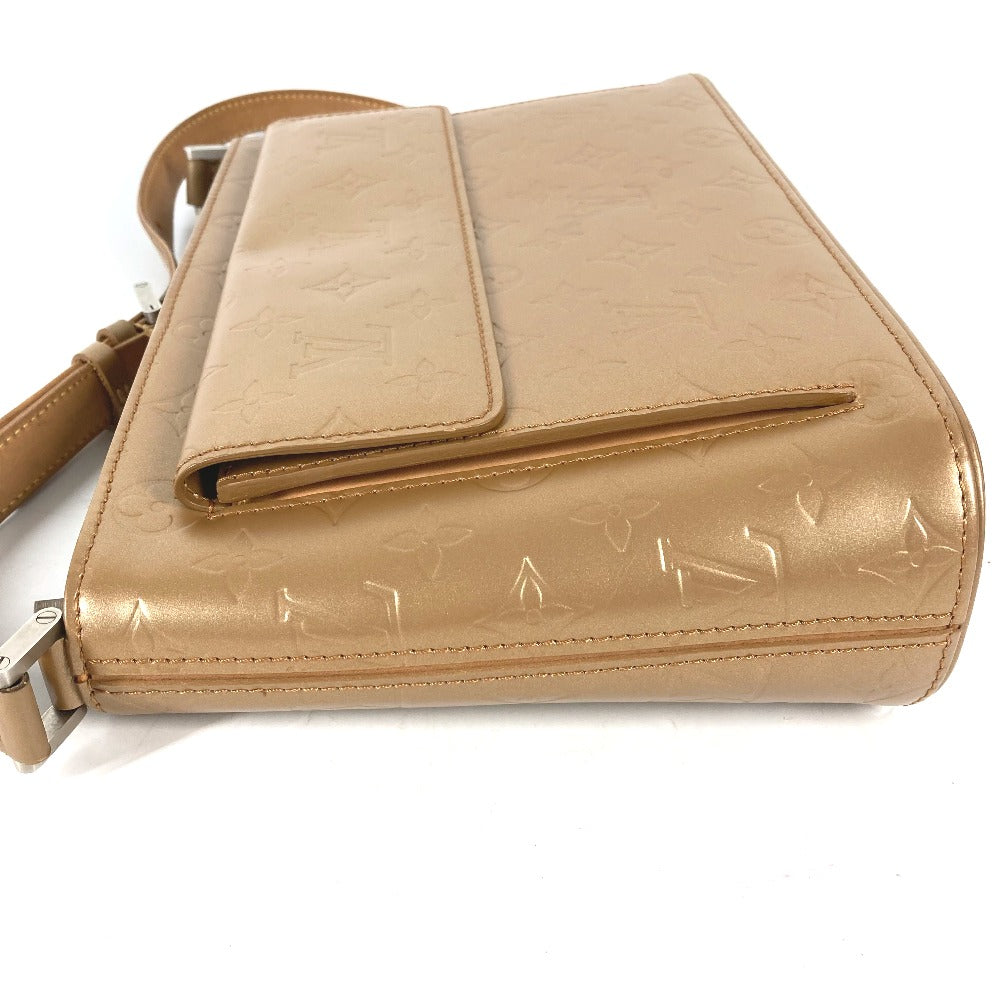 LOUIS VUITTON Shoulder Bag M55127 Monogram mat leather gold Monogram mat Alston Women