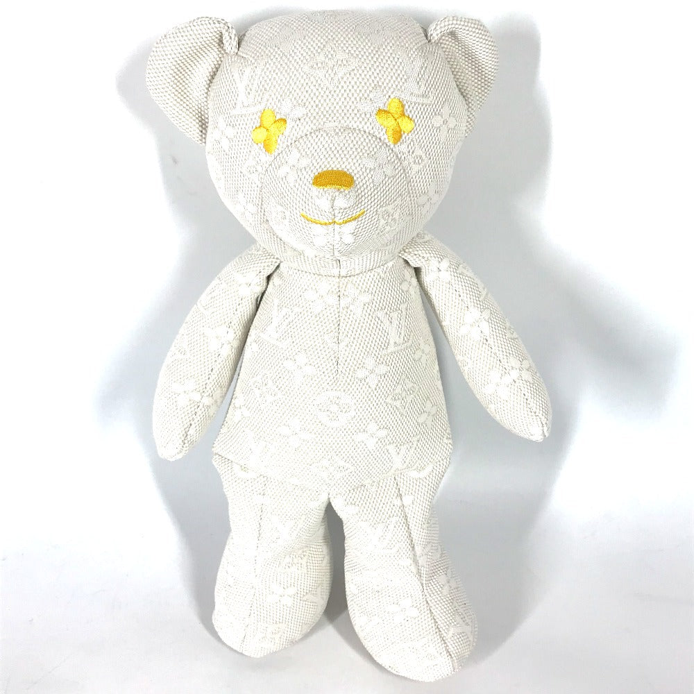 LOUIS VUITTON Plush Doll GI0869 cotton beige interior bear bear doll Dudu Louis unisex(Unisex)
