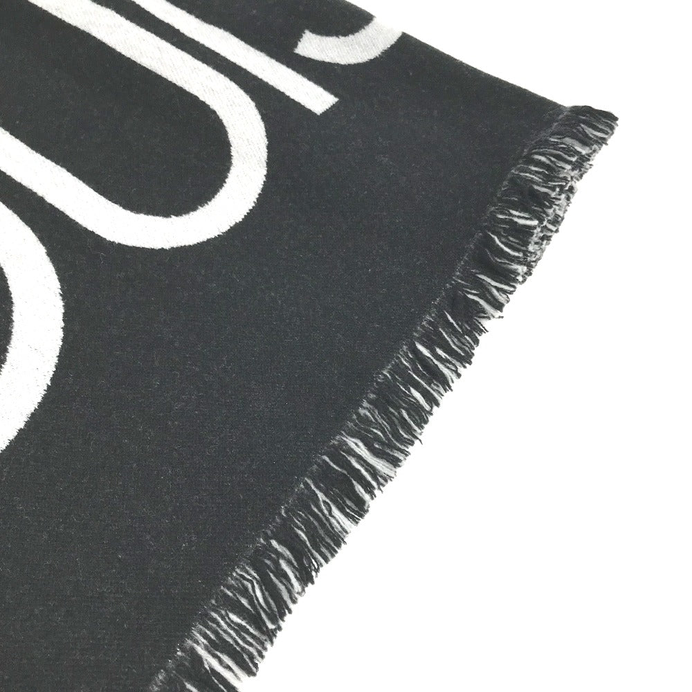 LOUIS VUITTON Scarf M71580 Wool / cashmere black Escharp Team Louis mens