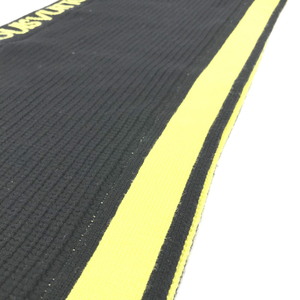 LOUIS VUITTON Scarf MP2238 wool black Snood logo mens