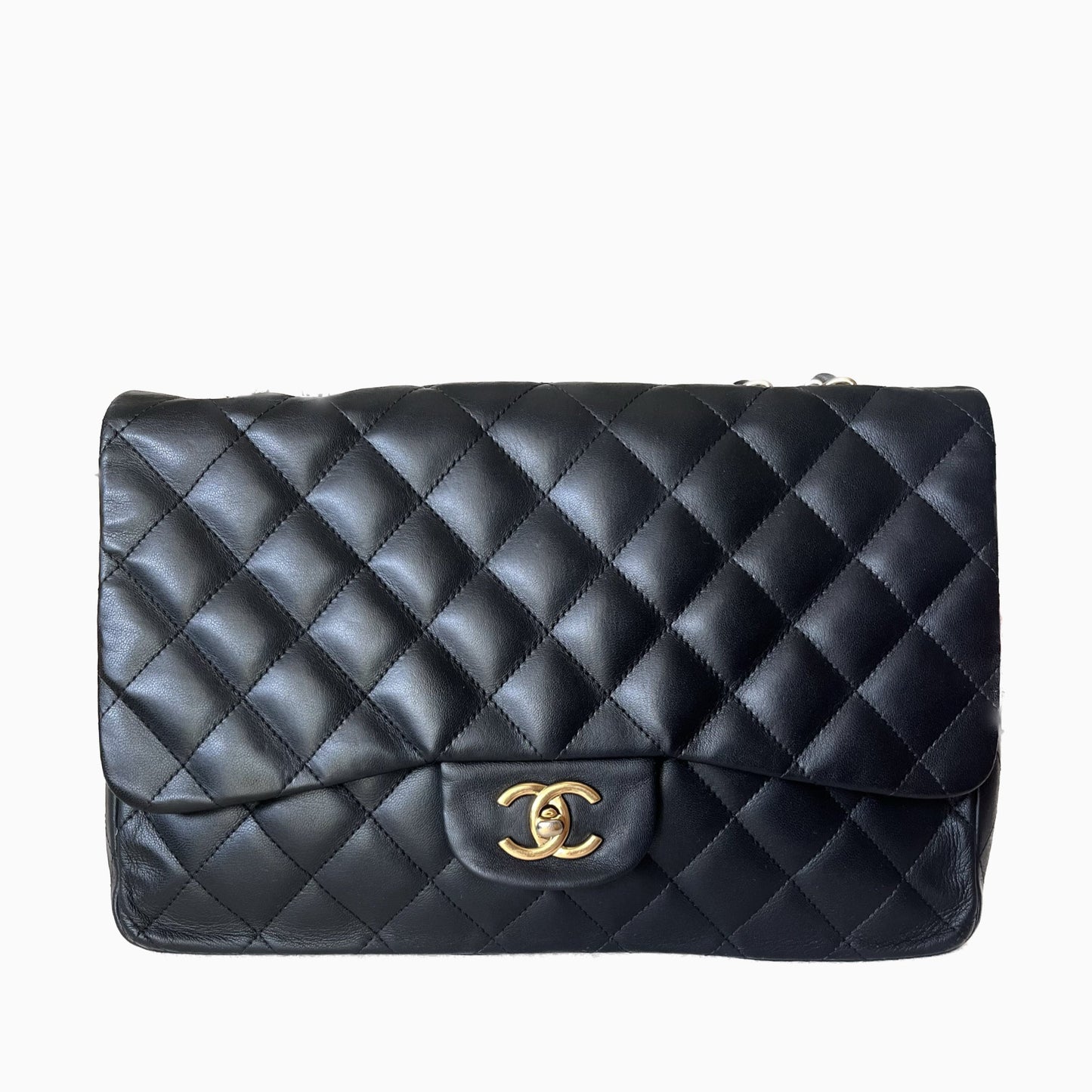 Chanel Timeless/ Classic Flap Large Black with Gold Hardware