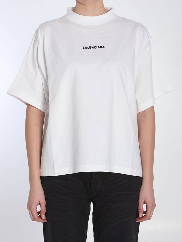 Luxury Balenciaga Trending 2025 Cropped logo t-shirt
