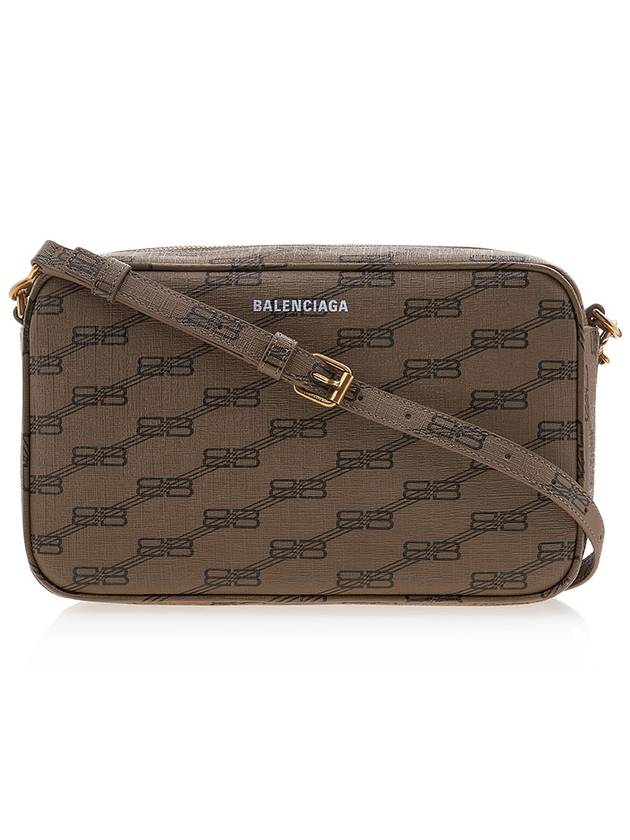 Luxury Balenciaga Trending 2025 Monogram Logo Camera Cross Bag Beige
