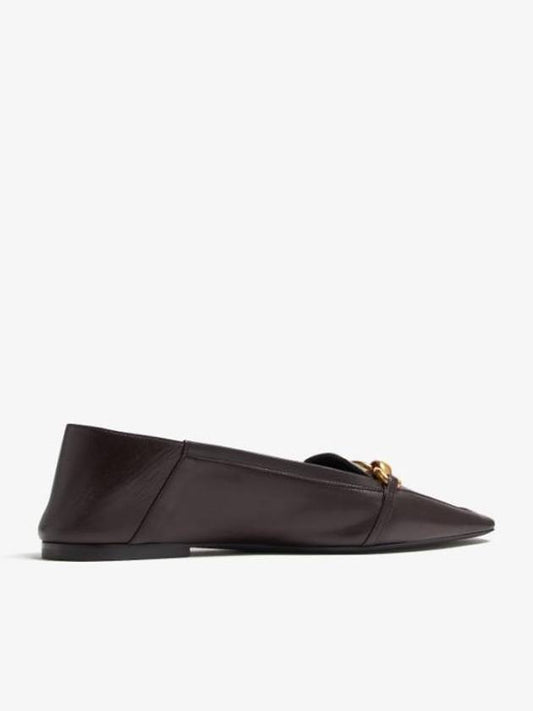 Luxury Saint Laurent Trending 2025 Chris Leather Loafer Brown