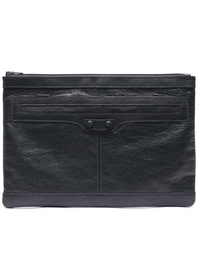 Luxury Balenciaga Trending 2025 Classic Clip Clutch Bag Grey
