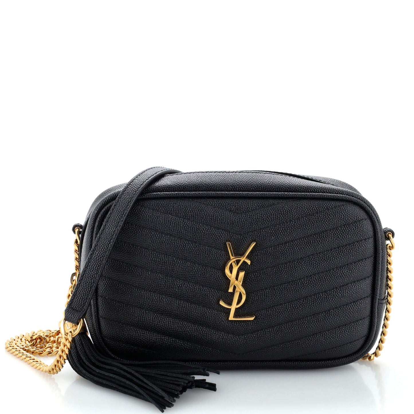 Luxury Saint Laurent Trending 2025 Lou Camera Bag Matelasse Chevron Leather Mini