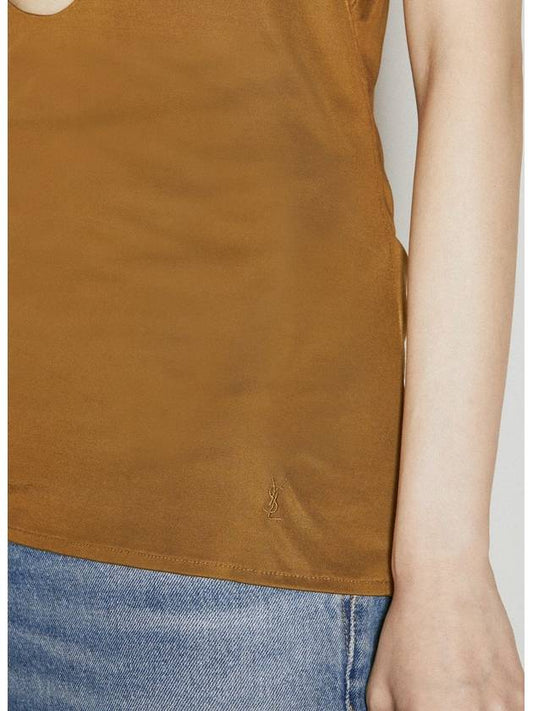 Luxury Saint Laurent Trending 2025 CASSANDRE Tank Top 765308 Y37CD 2757 B0110933675