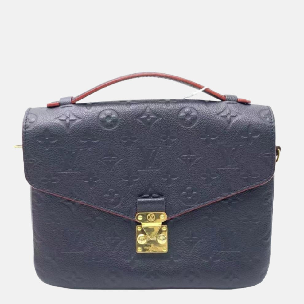 Louis Vuitton Pochette MÃ©tis Monogram Empreinte Leather Navy
