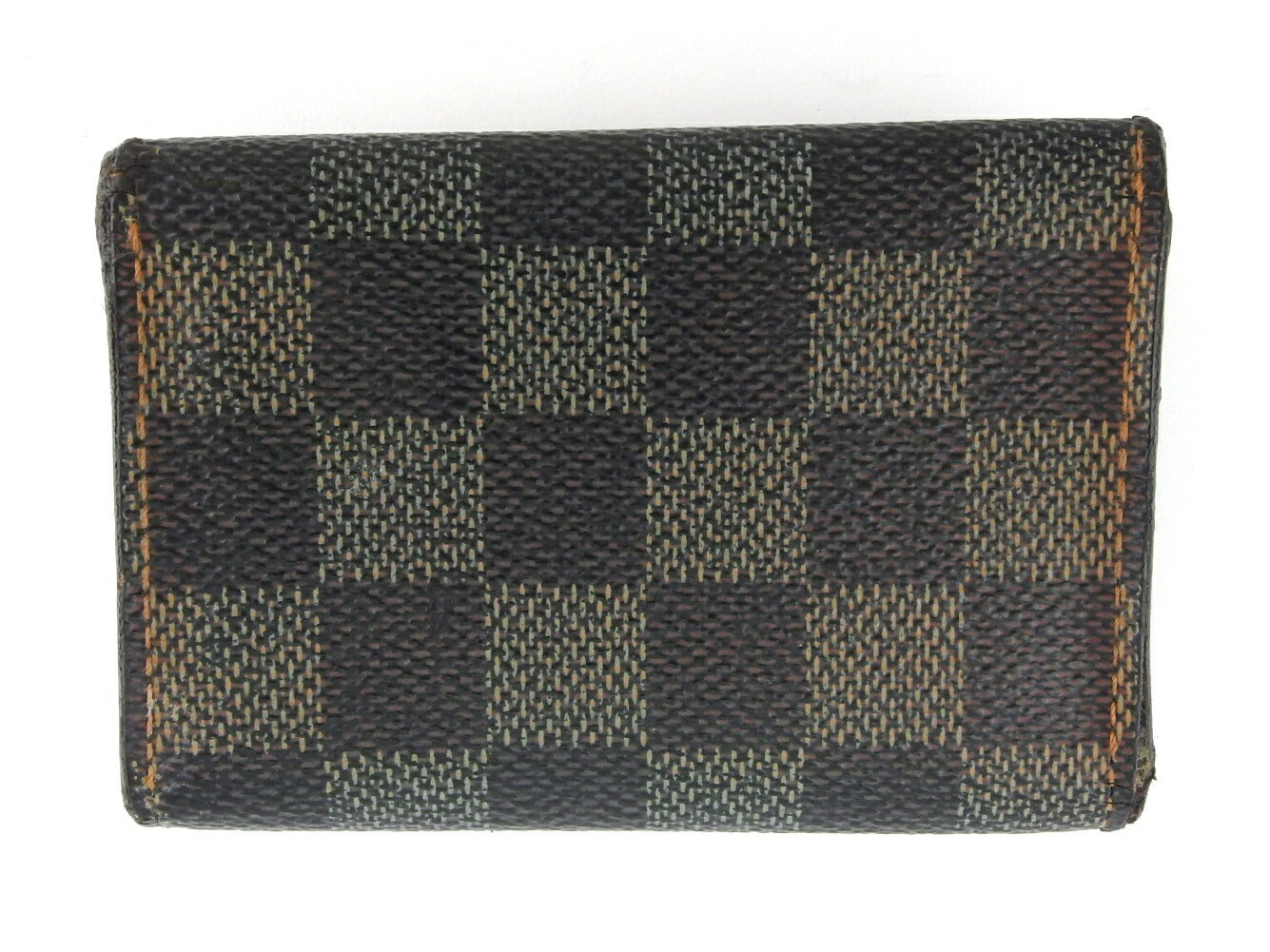 LOUIS VUITTON Key case Key holder  N62630 Brown beige gold Multicles6