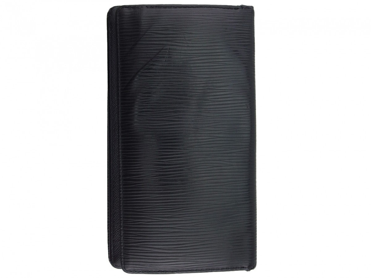 LOUIS VUITTON Bill Compartment M63212 Noir Porte Cartes Credit