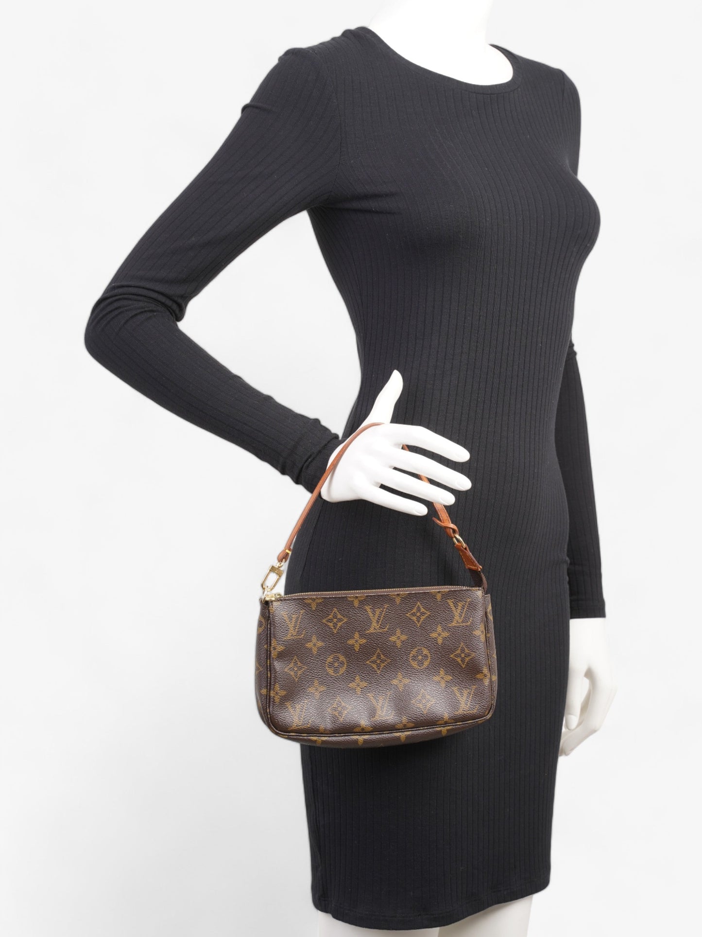 Louis Vuitton Pochette Accessoires Monogram Coated Canvas