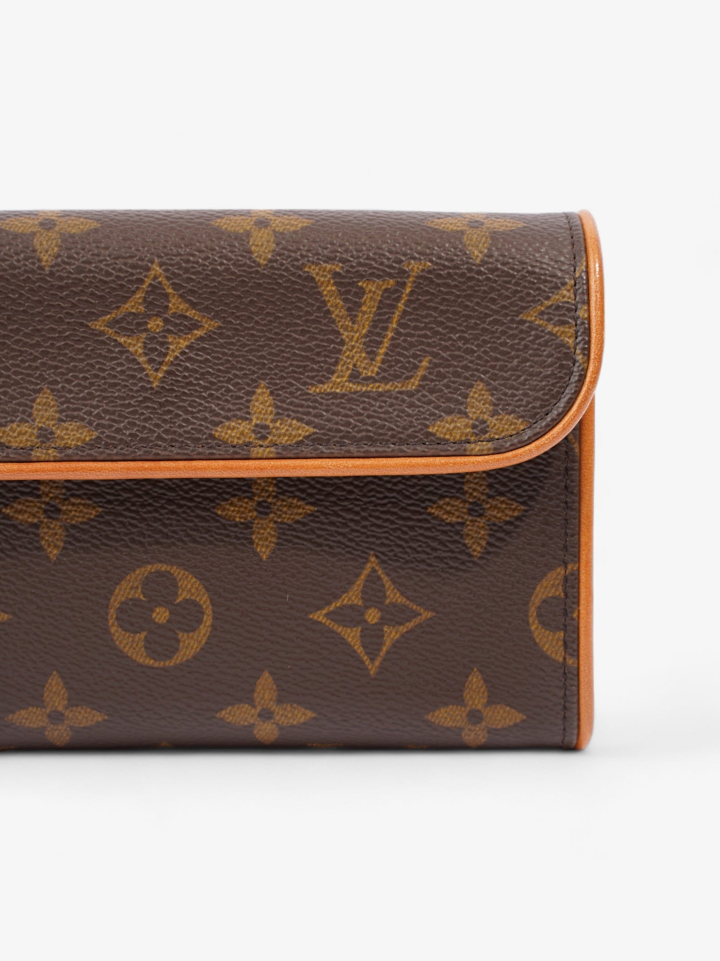 Louis Vuitton Pochette Florentine Monogram Coated Canvas Belt Size S
