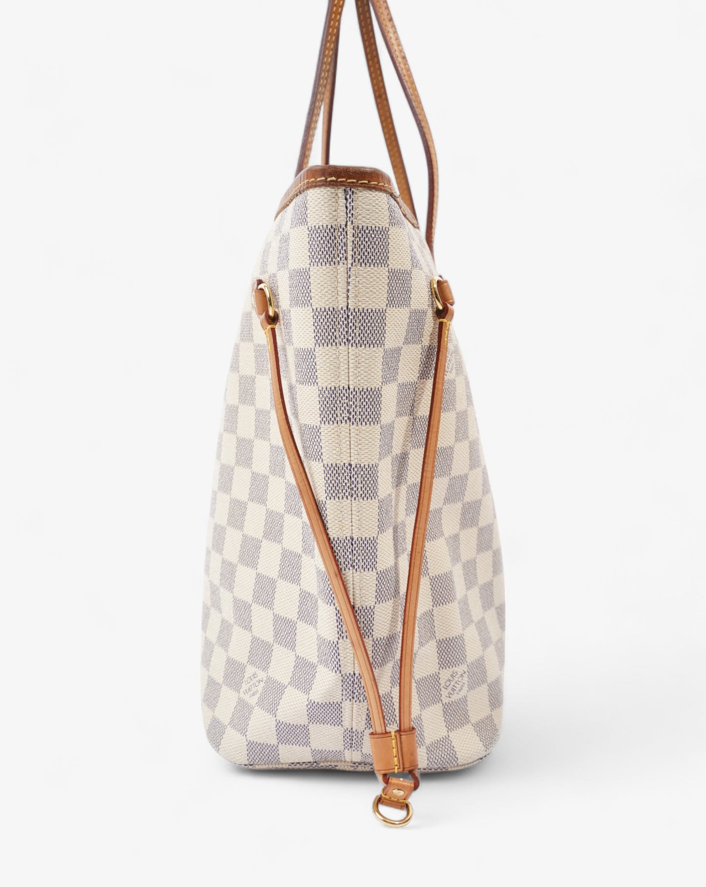 Louis Vuitton Neverfull Damier Azur Coated Canvas MM
