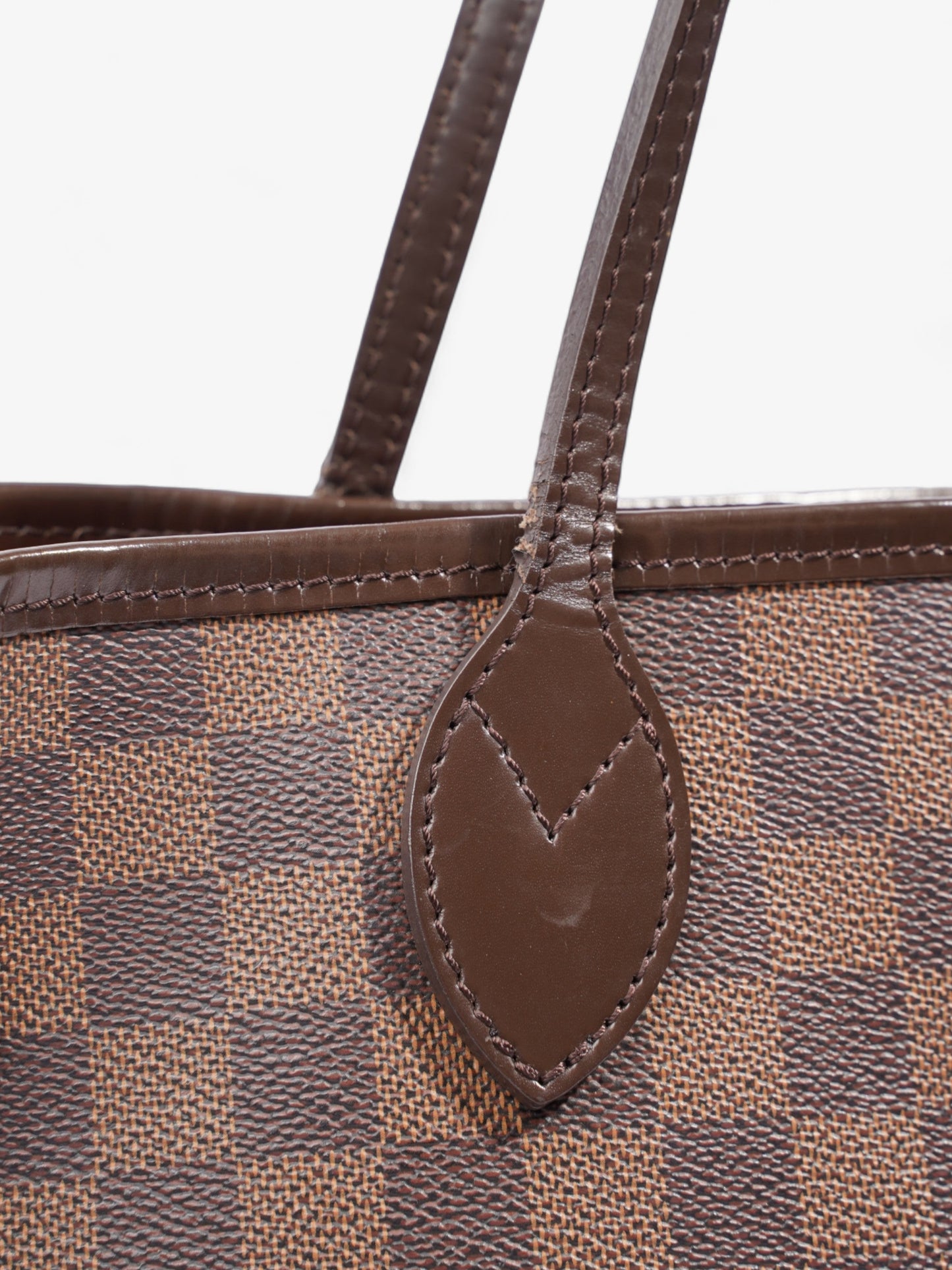 Louis Vuitton Neverfull MM Damier Ebene Coated Canvas