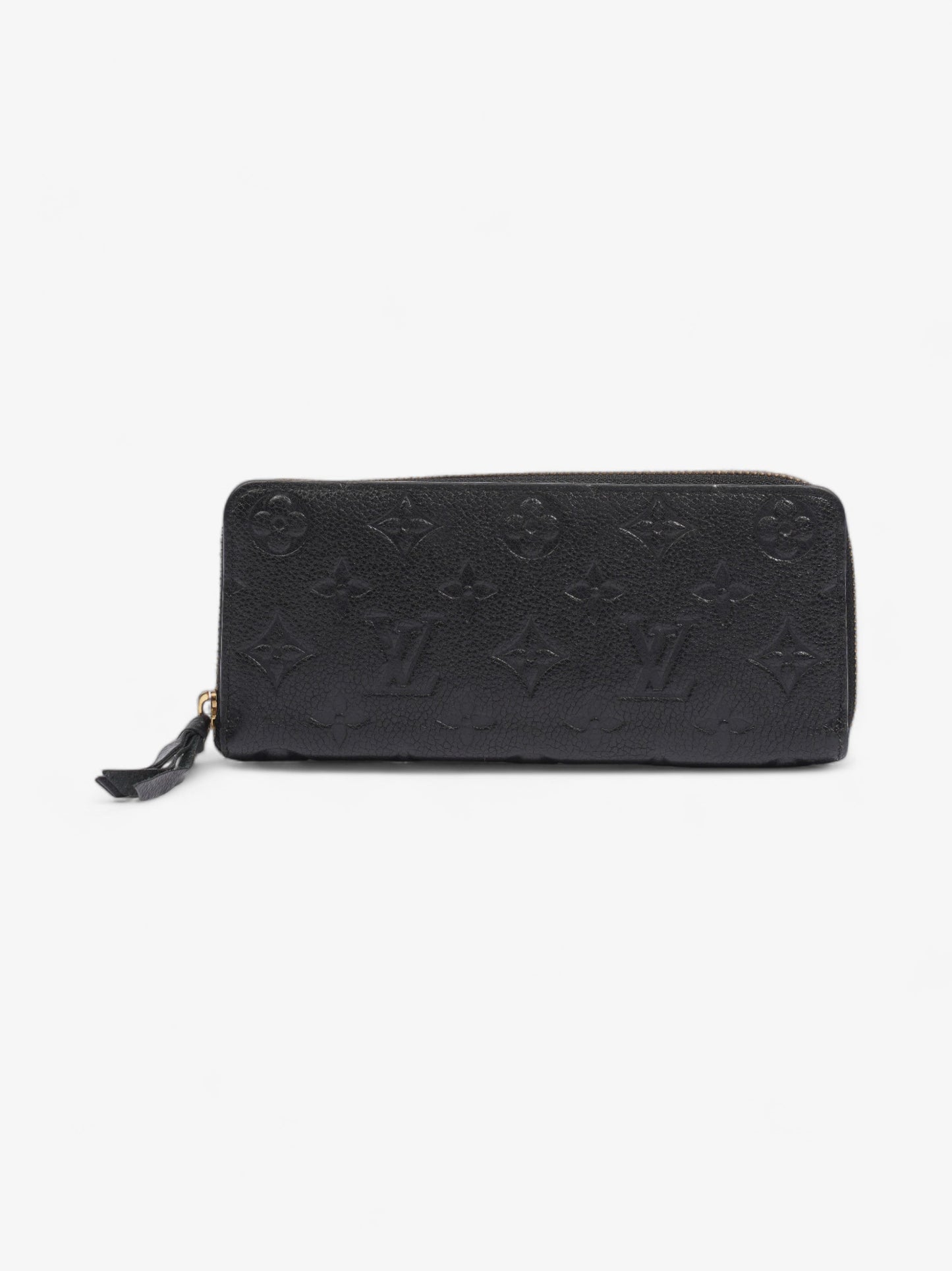 Louis Vuitton ClÃ©mence Wallet Black Leather