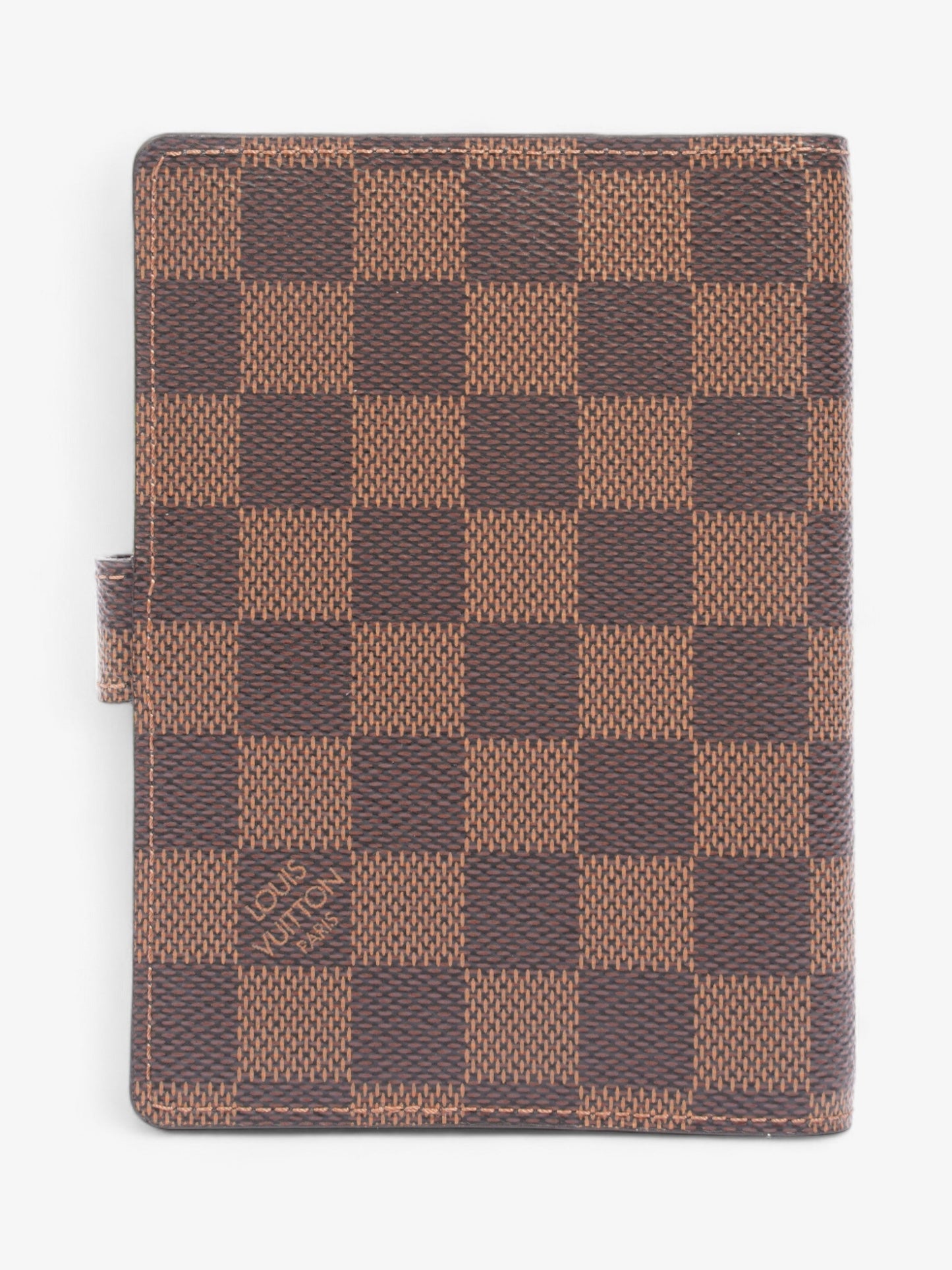 Louis Vuitton Small Ring Agenda Damier Ebene Coated Canvas