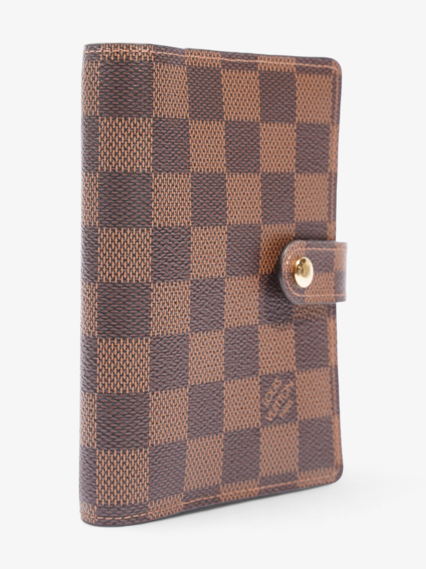 Louis Vuitton Small Ring Agenda Damier Ebene Coated Canvas