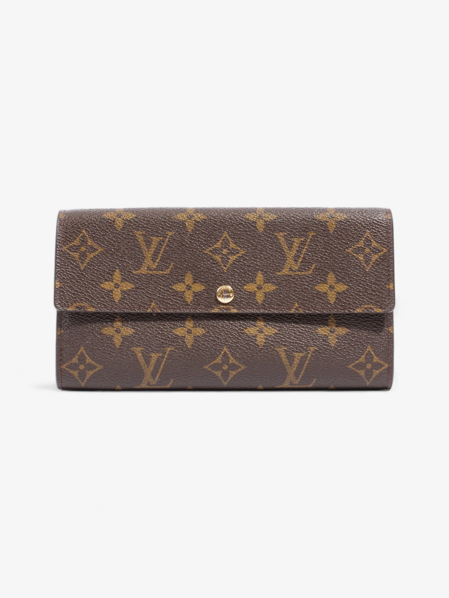 Louis Vuitton Monogram Portefeuille Sarah M61734 SP1110 Wallet Monogram Coated Canvas